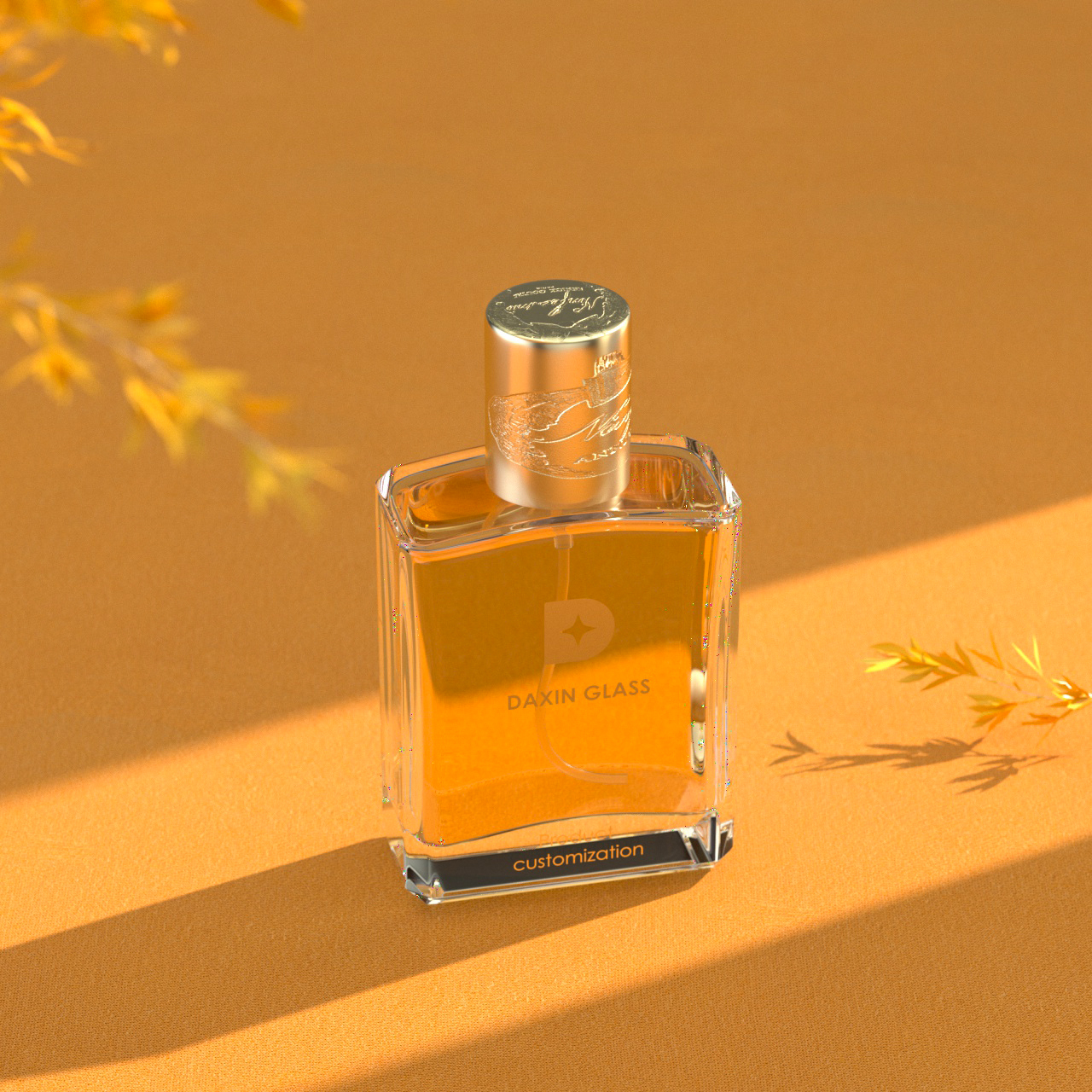Botol Minyak Wangi Bahu Arc 30ml 50ml 100ml