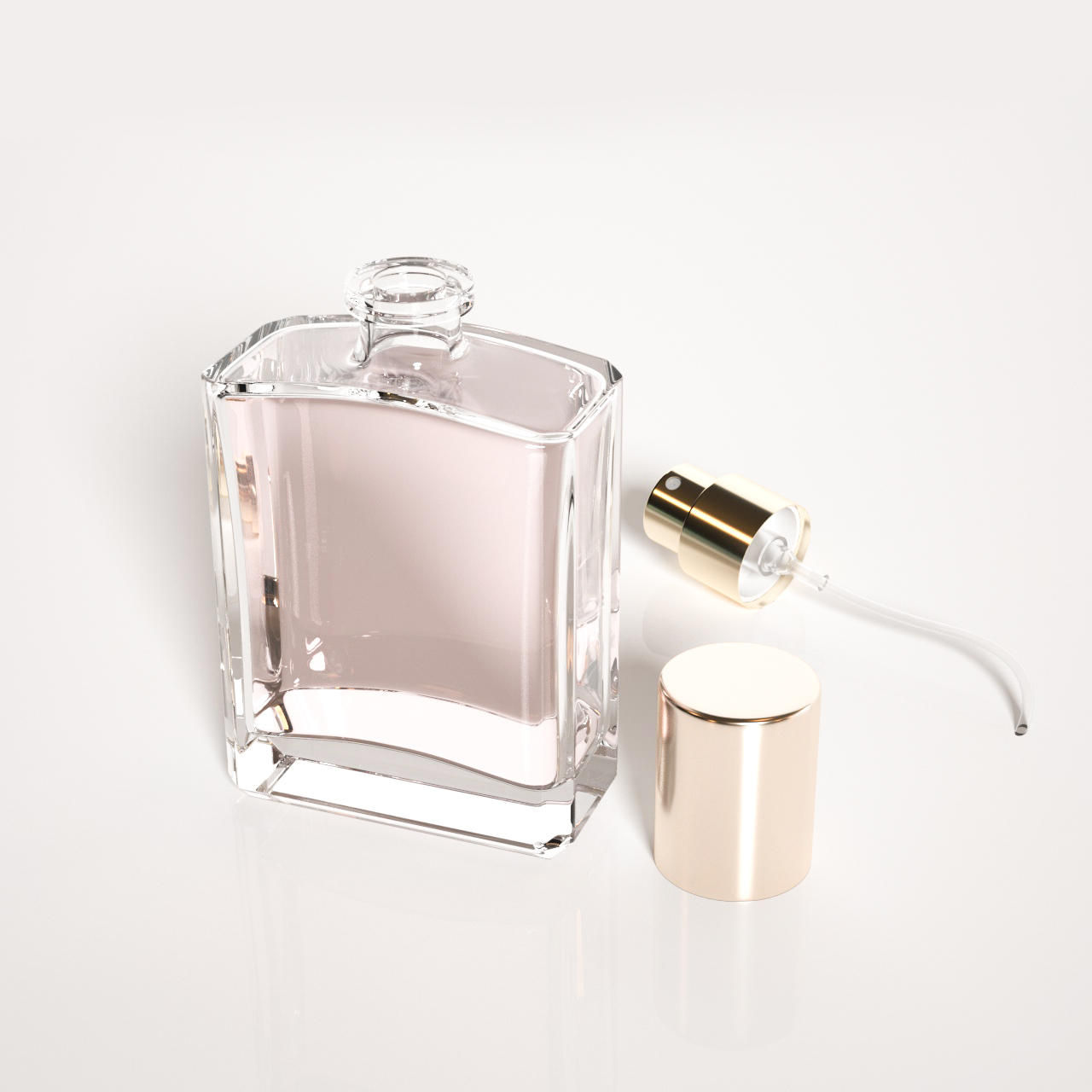 Botol Minyak Wangi Bahu Arc 30ml 50ml 100ml