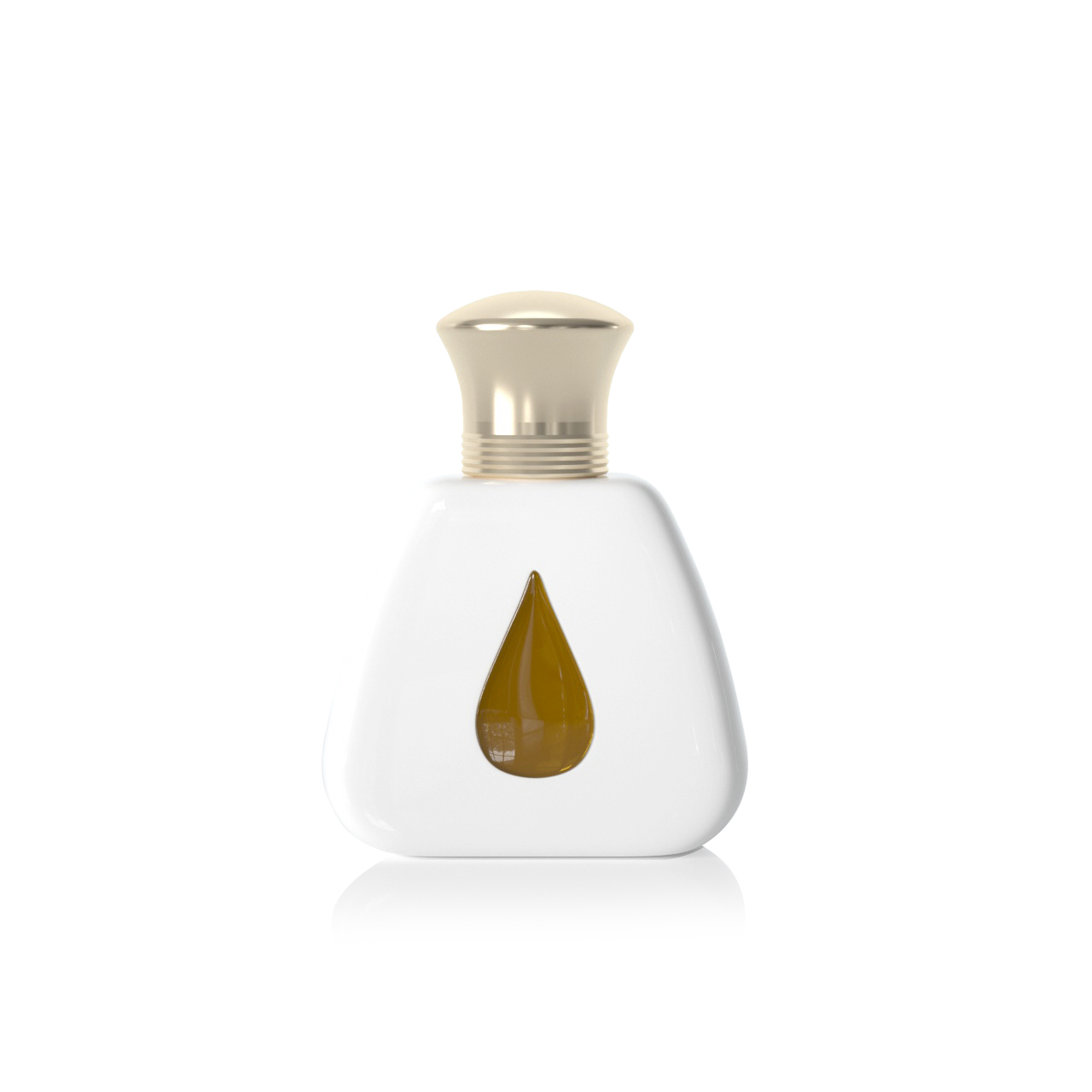 Botol Parfum Bentuk Tetesan Air Mata 50ml dengan Tutup