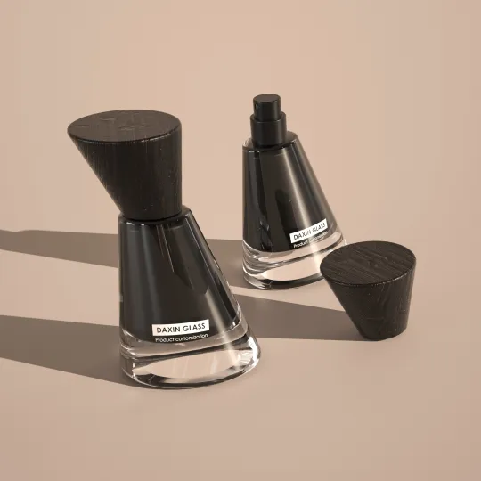 Borong Botol Minyak Wangi Kon Hitam 100ml
