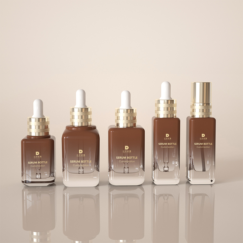 Botol Penitis Mata Muka Amber Segiempat 25ml 35ml 45ml