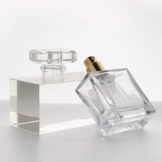 30ml Square Cologne Atomizer with Spray Applicator For Travel