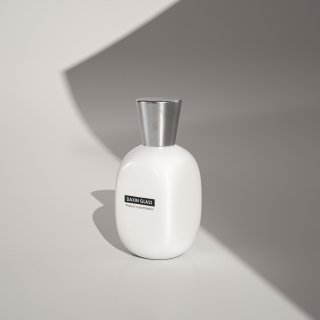 50ml Slip Shoulder Perfume Bottle with Customized Packaging