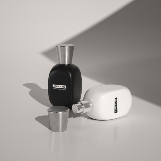 50 مل زجاجة عطر زلة الكتف مع تغليف حسب الطلب