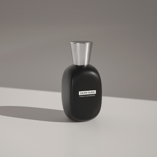 50ml Slip Shoulder Perfume Bottle with Customized Packaging