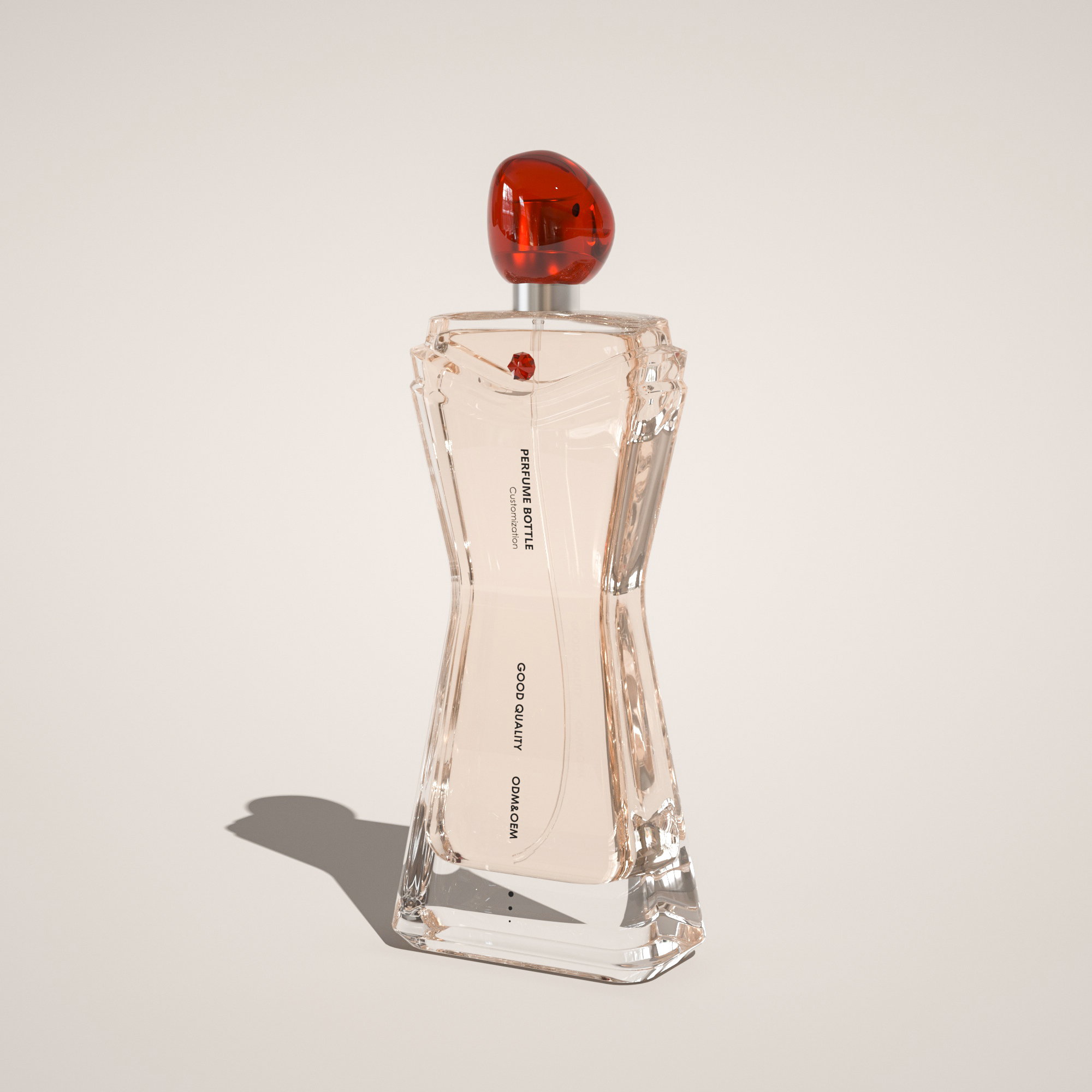 Flacon de parfum en spray pour le corps de 100 ml pour femme