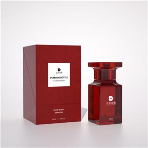 Bottiglia di profumo quadrata da 30 ml 50 ml 100 ml Disponibile