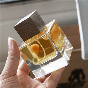 Botella de perfume personalizada de esmalte transparente de 100 ml