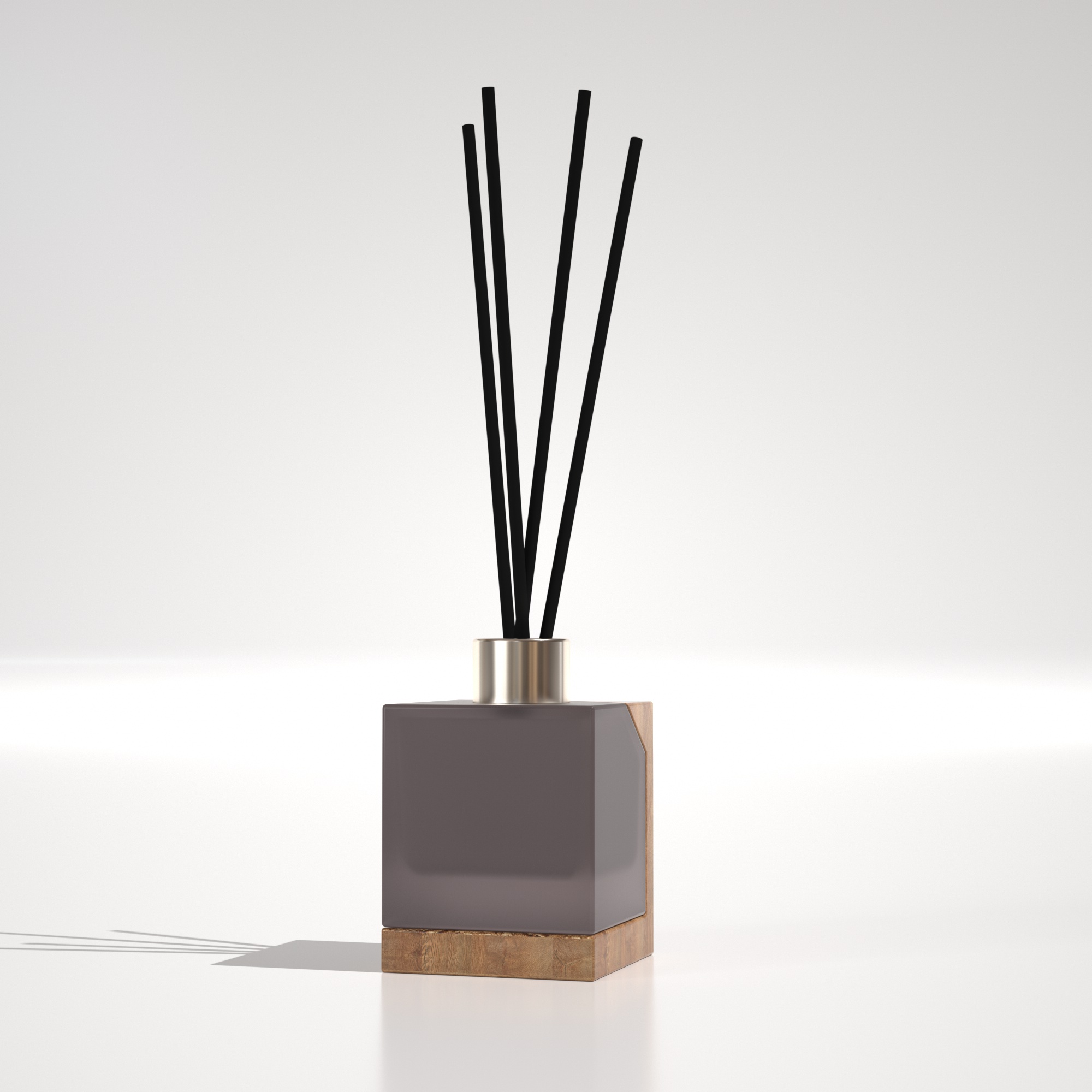 empty reed diffuser bottle with gift box