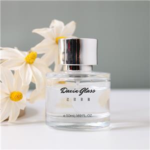 50ml / 100ml Botol Parfum Penyemprot Kaca Bulat Kosong