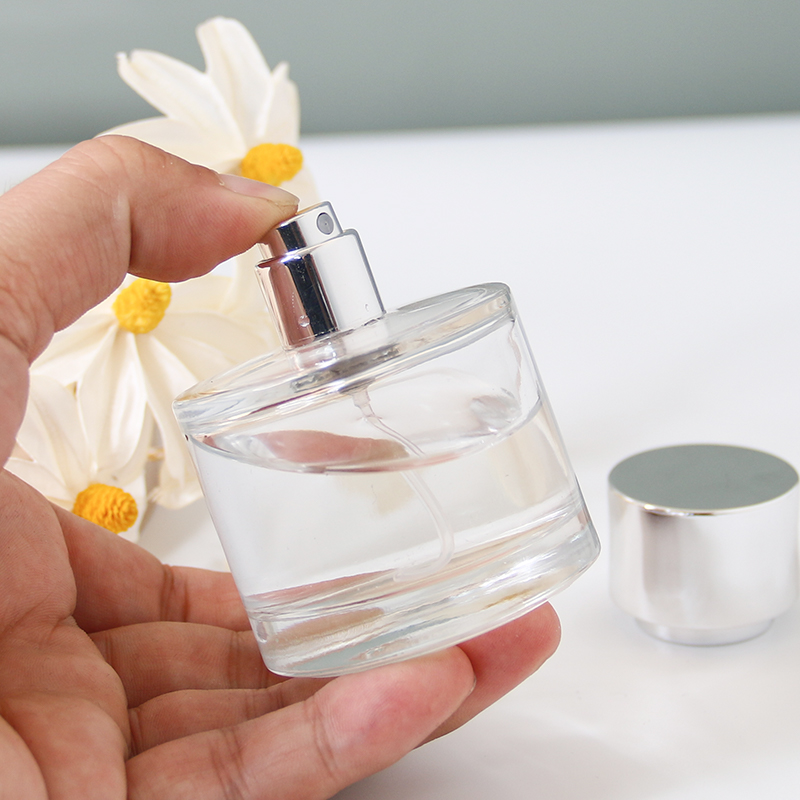Botol Semprot Parfum Kaca Bulat Kosong 50ml / 100ml