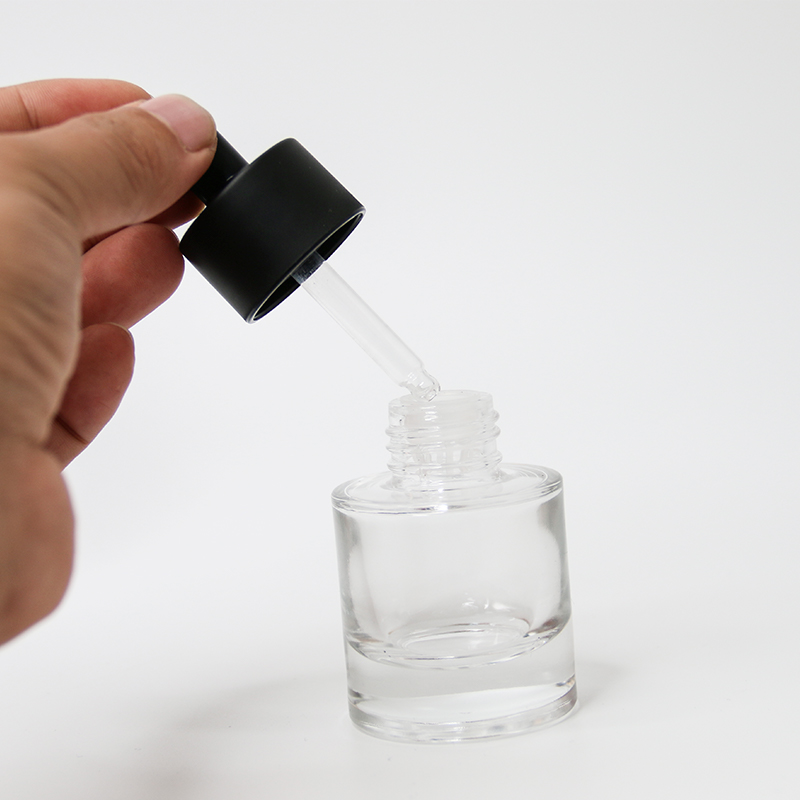Kosmetik-Glasflaschen-Sets, Glastiegel-Lotionflasche für Hautpflege