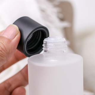 Luxury Empty Round Frosted Lotion Bottle Set Cosmetic Cream Jar