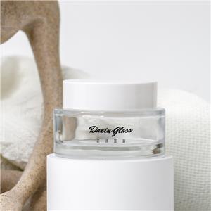 Kemasan Toples Perawatan Kulit Kosmetik 50g Glass Cream Jar