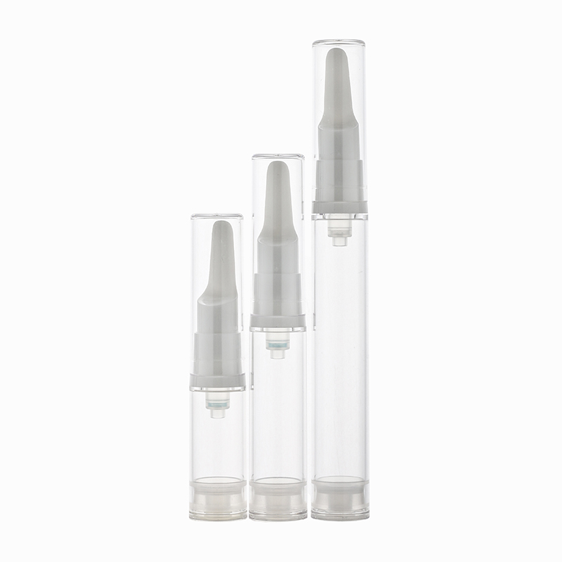 5ml 10ml 12ml 15ml Krim Mata Botol Tanpa Udara Botol Lotion Plastik Vakum