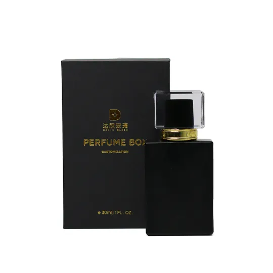Nuevo diseño Botella de spray de perfume vacía Botella de vidrio de perfume