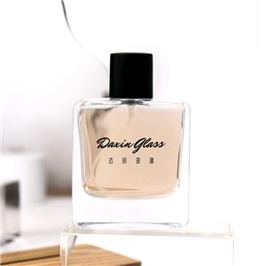 50ml Clear Glass Empty Refillable Travel Packing Perfume Bottle