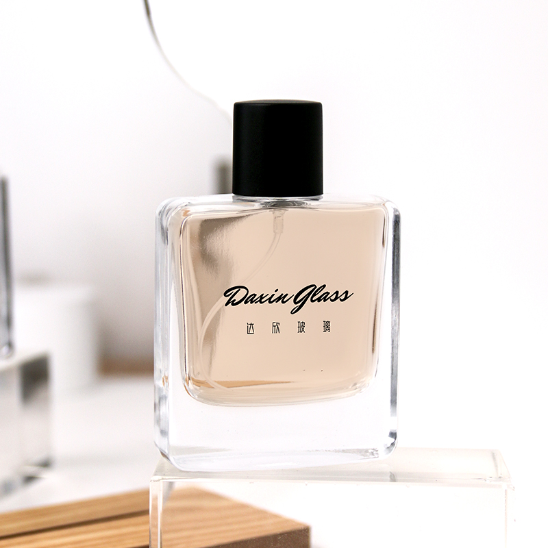 50ml 투명 유리 리필 가능 여행용 향수병