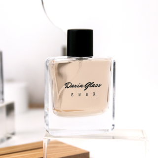 50ml Clear Glass Empty Refillable Travel Packing Perfume Bottle