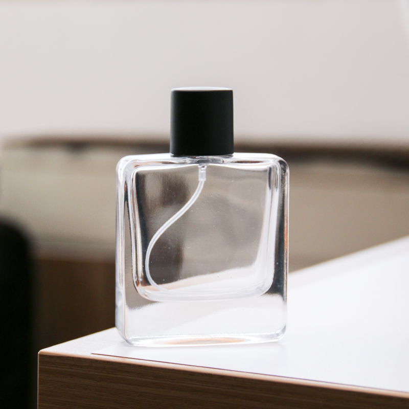 50ml 투명 유리 리필 가능 여행용 향수병