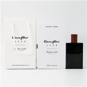 100ml Perfume Glass Bottle with Box Packaging and Handheld Paper Bag