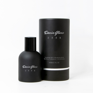 Black Perfume Bottles with Box Packaging Perfume Spray Bottle 30ml 50ml 100ml