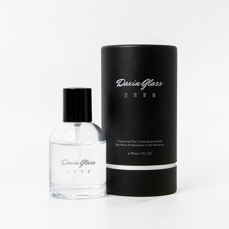 검정색 향수병 세트 (상자 포장) - 스프레이형 향수병 (30ml, 50ml, 100ml)