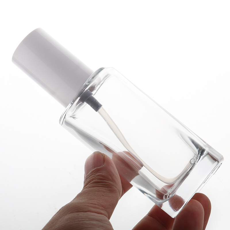 Kemasan Kotak Botol Lotion Serum Kosmetik Persegi Mewah 80ml