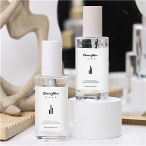 Luxury Square 80ml Cosmetic Lotion Serum Bottle Box Packaging