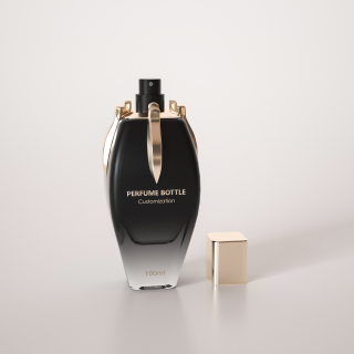 100ml 3.4oz Exotic Luxury Novel Refillable Glass Perfume Bottle