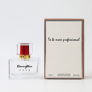 Cuboid Custom Perfume Bottle 50ml 100ml Refill Glass Perfume Bottle