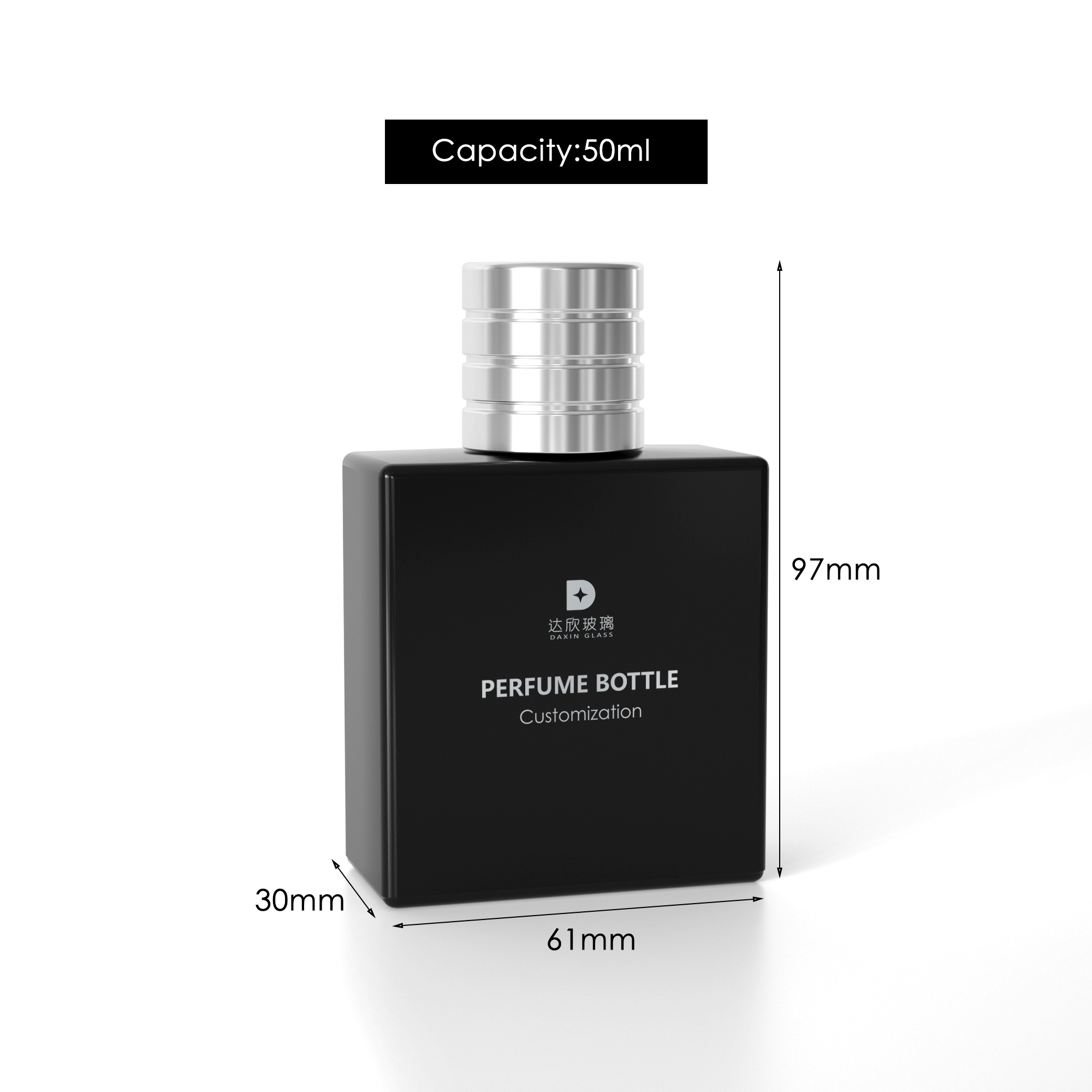 Clear Perfume Bottle