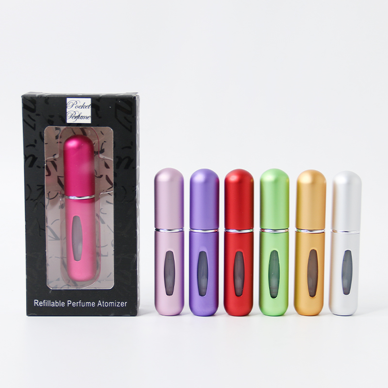 5 ml 8 ml Reise-Mini-Parfümzerstäuber, nachfüllbar, leere Parfümflasche