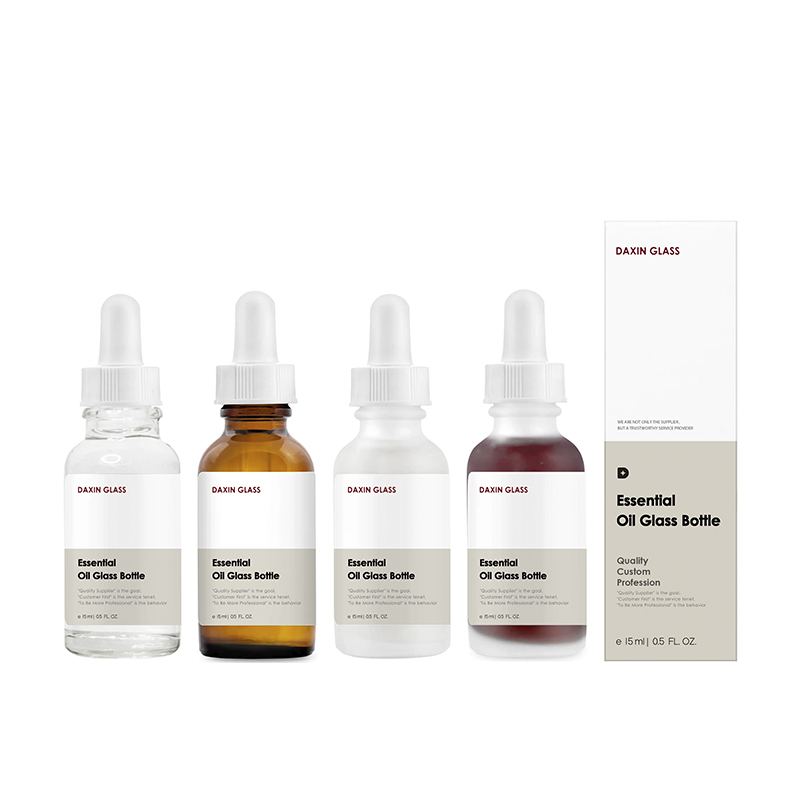 30ml, 50ml, 100ml 용량의 투명 유리 스포이드 병, 팅크 병, 여행용 병