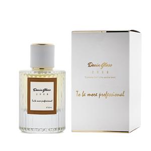 Cilindro Flacone di profumo in vetro spray trasparente da 50 ml con confezione in scatola