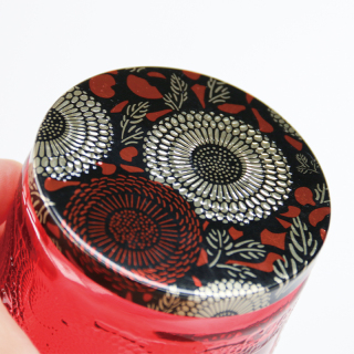 Candela Tazza Goffrata Tazza Vuota Modello Colorato Vaso Candela
