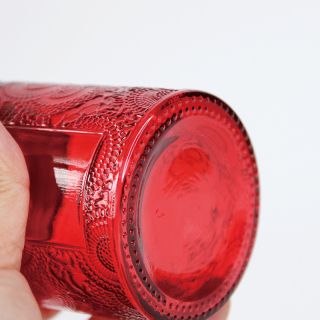 Candela Tazza Goffrata Tazza Vuota Modello Colorato Vaso Candela