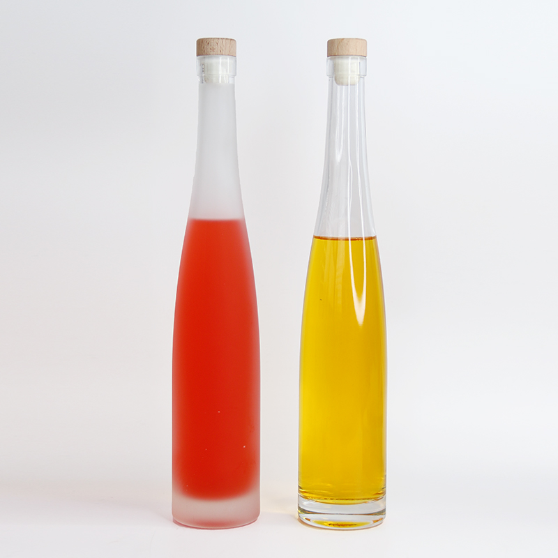 Botol Kaca Bening untuk Anggur dan Minuman Keras Ukuran 400ml dan 500ml, Botol Bir Kosong