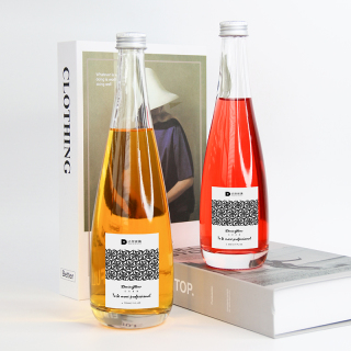 330ml 500ml Bouteilles de vin d'alcool vider les bouteilles de bière en verre d'esprit