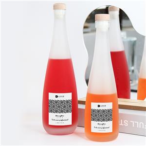 Botol Kaca Bening / Beku Kosong untuk Minuman Keras Wiski Vodka