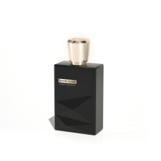 Botol Kaca Kosong Parfum Crimp Neck 15mm Kustom dengan Aluminium Gold Cap