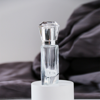 30 مل زجاجة عطر زجاجية كولونيا Epmty واضحة مع غطاء