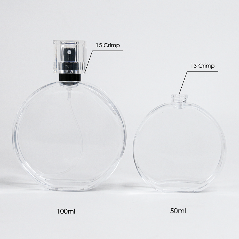 for cosmetics glass bottle perfume for women