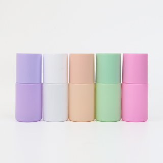 20ml 30ml Botol Minyak Esensial Kaca Bahu Datar dengan Penyemprot Pompa