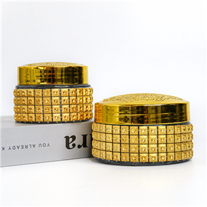 100ml 150ml Round Candy Bottle Empty Saffron Glass Bottle with Screw Cap