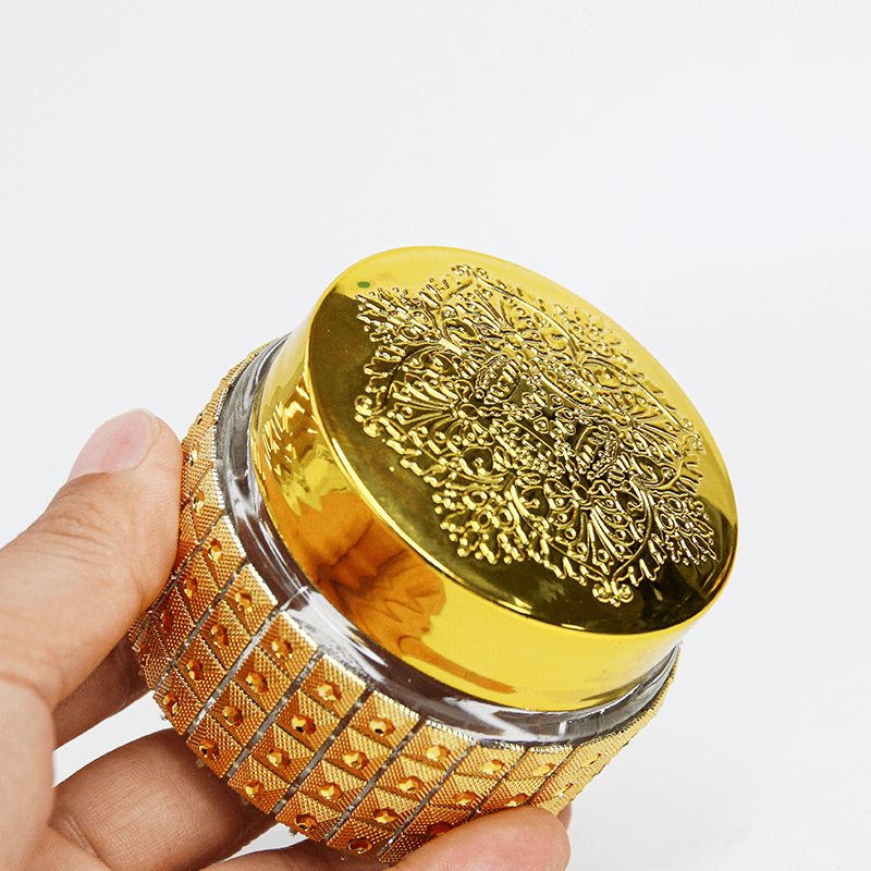 Empty Saffron Jar