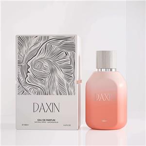 Custom 100ml Luxury Pink Perfume Glass Bottle with Packaging Box