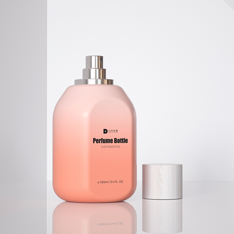Luxury Pink Perfume Glass Bottle