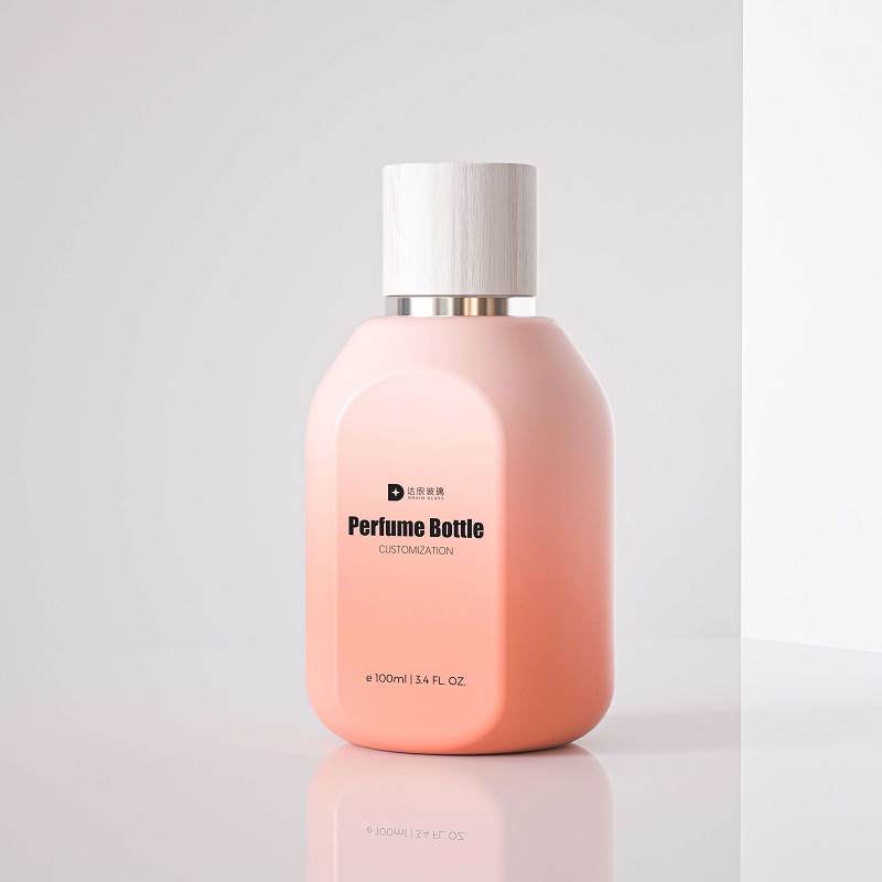 Pink Perfume Glass Bottle