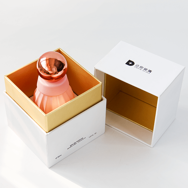 여성용 50ml 고급 향수 (뚜껑 포함, 상자 포함)